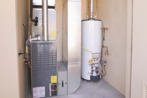 residential furnace and hot water heater