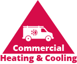 Commercial Heating Cooling Services Button