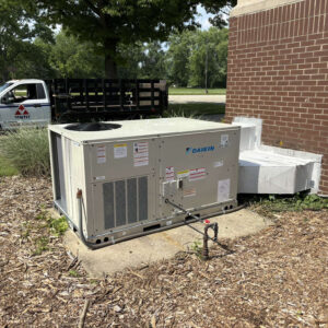 Large Daikin HVAC unit for commercial building